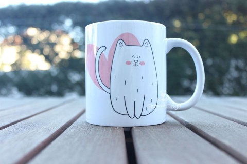 Oferta de caneca de agradecimento