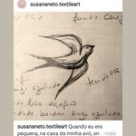 Tote bag com serigrafia da nossa andorinha