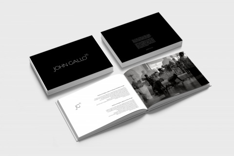 Two copies Book John Gallo 25 Years and collection of signed photographs (6)