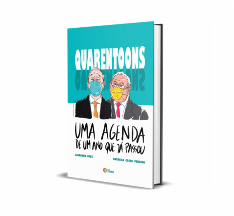 Livro Físico: Quarentoons - agenda de um ano que já passou