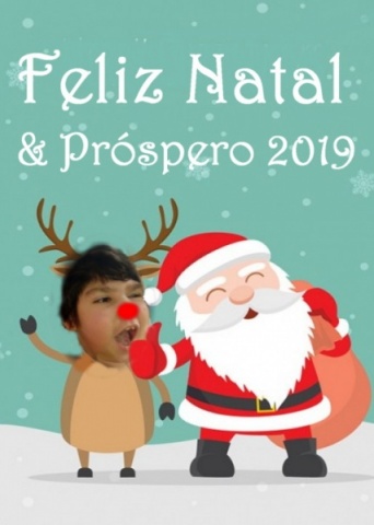 Postal de Natal do Zezinho