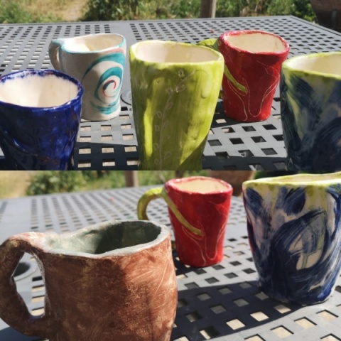 Thank you to the moon and back! Get a handmade Ceramic-Mug created by our Servivians