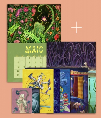 1x Calendário + Print surpresa