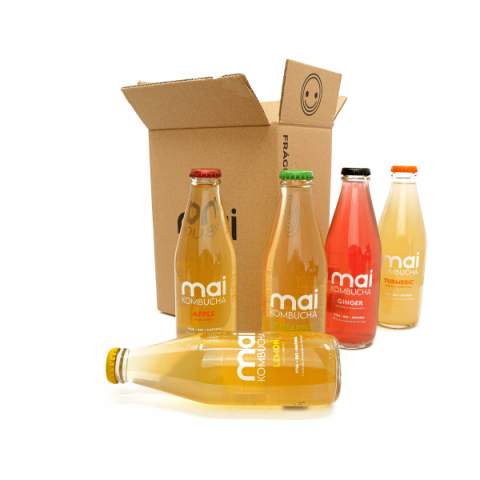 MAI Kombuha Mix 25cl - 12 units.