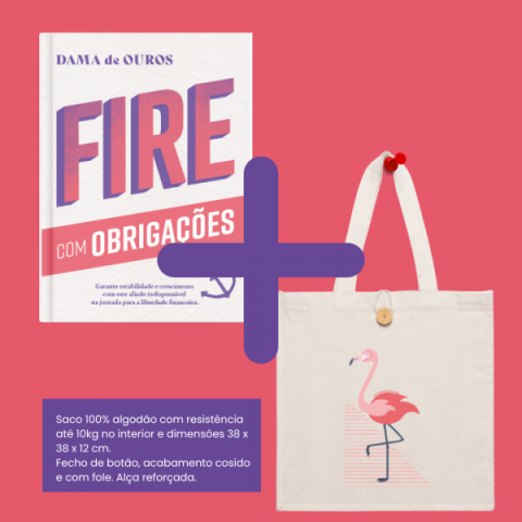 Livro com mensagem especial + Tote Bag
