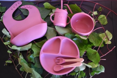 Conjunto Happy Kid 6 pcs rosa