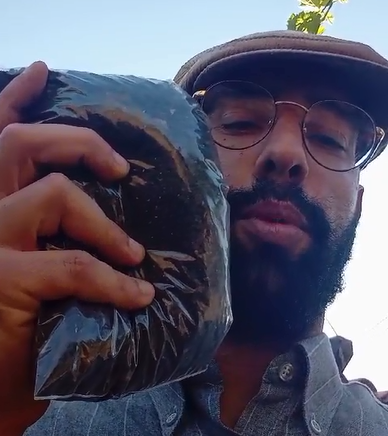 Fertilizante orgânico + o teu nome na primeira máquina HUMIVERSO.