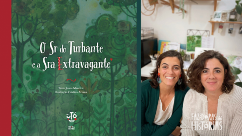 1 livros ilustrado "O Sr. do Turbante e a Srª Extravagante"