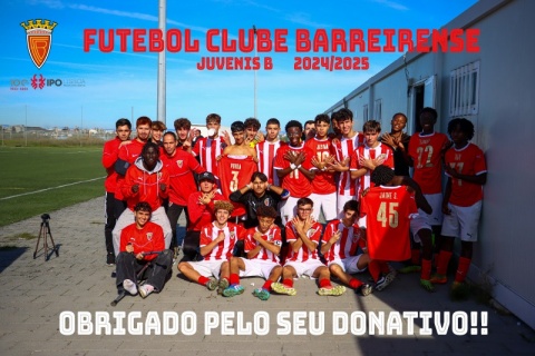 1€ - foto de equipa de agradecimento