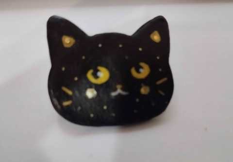 Muito Obrigado - Pin feito à mão