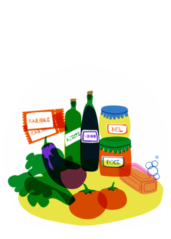 Tudo o anterior + Viagem Railbike para 2 pessoas