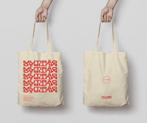 bolsa NowHere + postal + agradecimento + correio