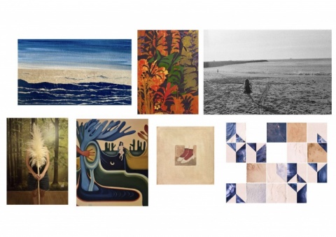 01 obra artista NowHere (impressão digital A3) + agradecimento + correio