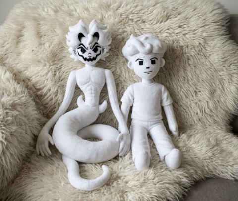 Premium Edition (physical book + name in the book + real illustration + 2 plush toys + art book)
