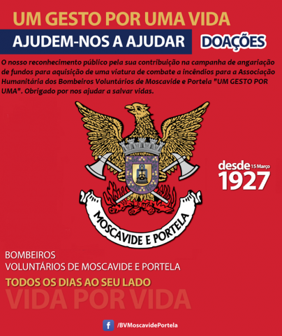 UM GESTO POR UMA VIDA – OBRIGADO