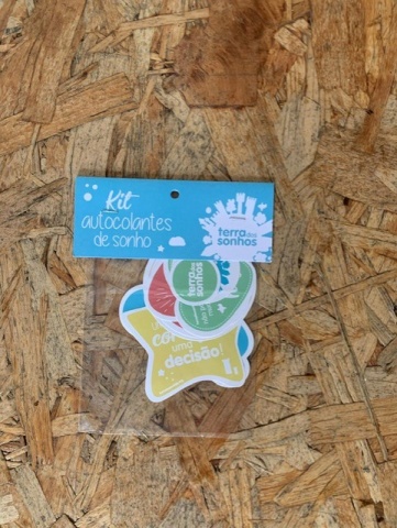 Terra dos Sonhos sticker set + musical smile