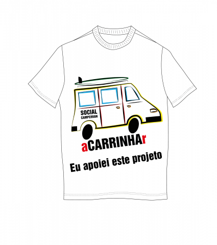 Utilização da carrinha durante 2 dias + t-shirt do projeto
