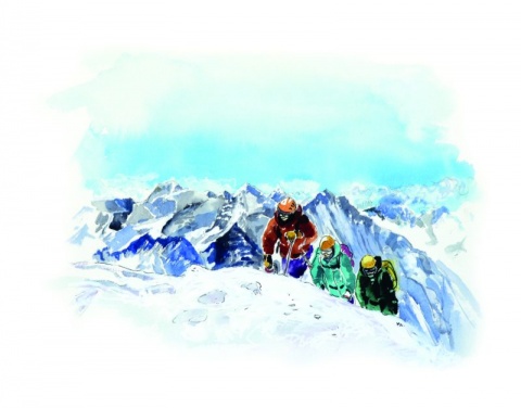 An original watercolor used in the book, chosen by purchase order. Delivered by hand, in Lisbon or Porto.