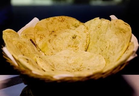 Hummus com pão