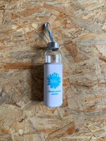 Terra dos sonhos bottle + notebook + sticker set + musical smile