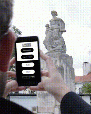 Seja o primeiro a testar a app Pyx | Tour!