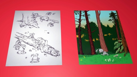 Oferta de cartaz formato A3 + cartoon formato A3