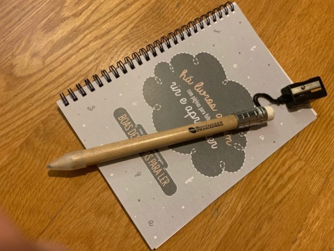 Caderno Criança As minhas Leituras & Lápis Jumbo Criança