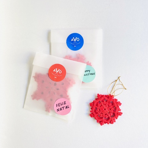 Snowflakes crocheted by your favorite Grandma