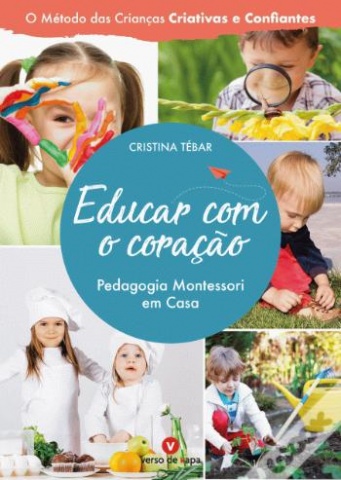 2 DVDs + 3 Sets Cartões Nomenclatura + Livro "Educar com o Coração - Pedagogia Montessori em Casa"