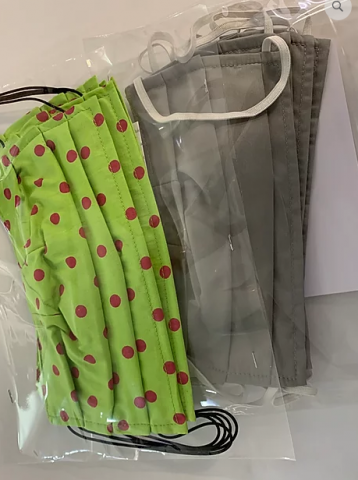 Doe 5 máscaras de protecção individual