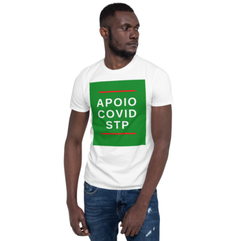 Receba uma T-shirt exclusiva  do projeto Apoio ao covid 19