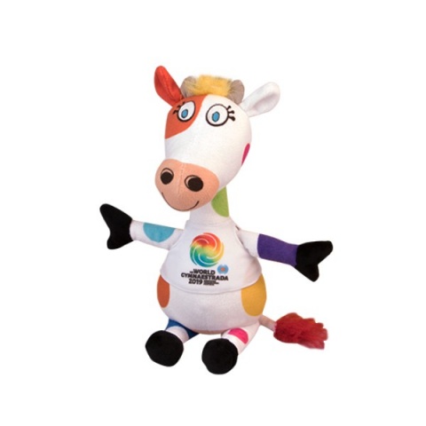 Plush figure mascot Gymnaestrada 2019