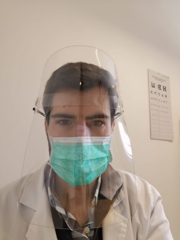 Viseira ligeira (não certificada) - pack 4 unidades 