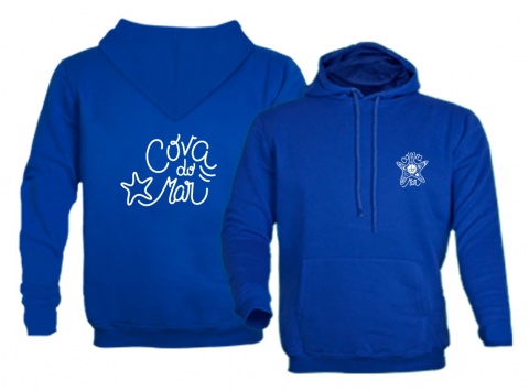 Camisola Azul com capuz EXCLUSIVA