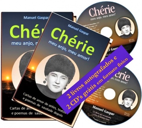 2 Livros autografados + oferta de 2 CD's com 12 temas 