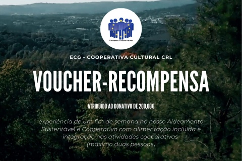 Agradecimento + Relatório de execução + Voucher de experiência de um fim de semana