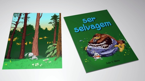 Oferta de livro bd + poster A4 assinado e numerado.