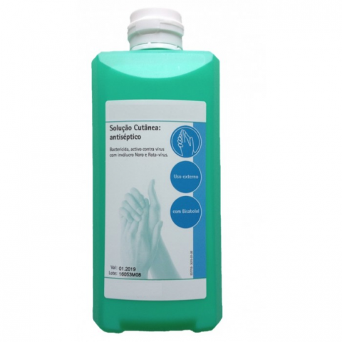 0.5L de solução antisséptica