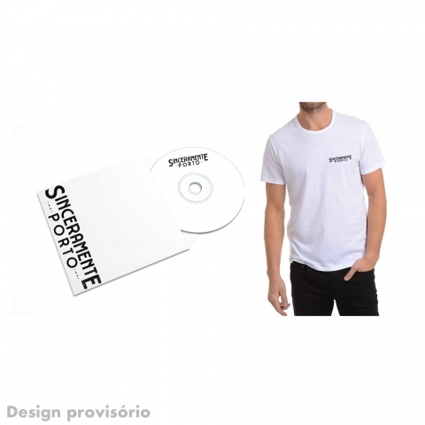 CD "Sinceramente Porto" + T-Shirt "Sinceramente Porto"