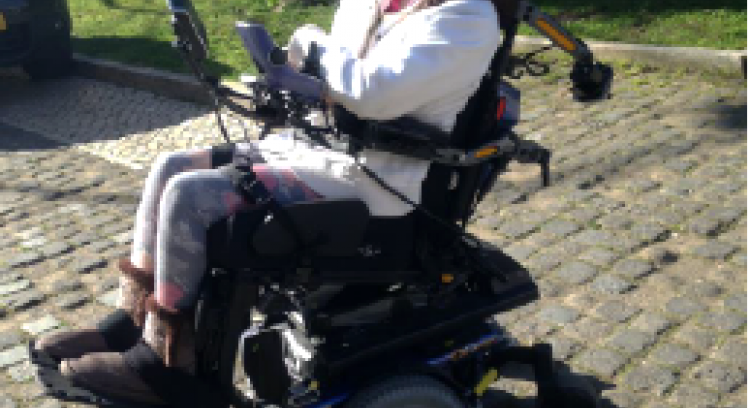 A cadeira de rodas para melhorar a vida