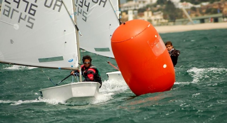 André Serra at the World Optimist Sailing 2014
