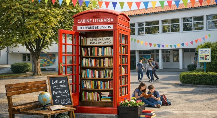 Literary Booths: Book Telephones