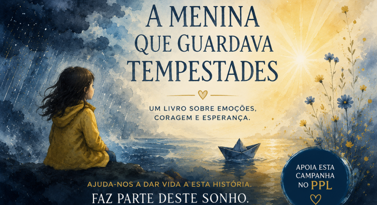 Ajuda-me a publicar o livro infantil:  "A Menina que Guardava Tempestades"