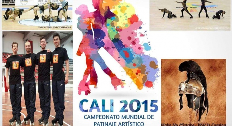 Participação no Campeonato do Mundo de Patinagem Artística 2015