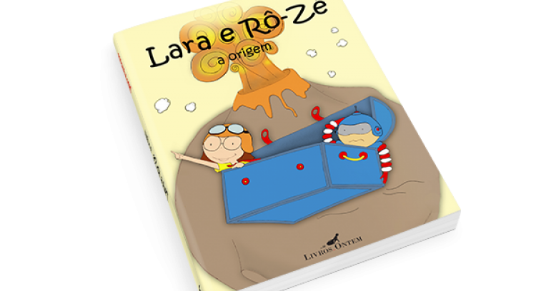 "Lara e Rô-Zé, a origem" - o próximo livro dos seus filhos