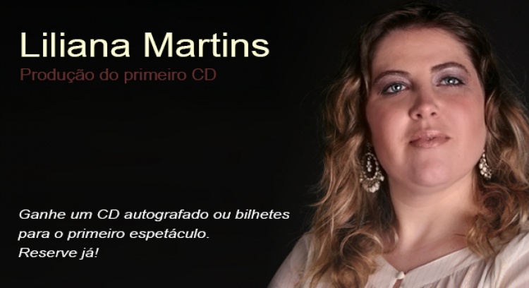 Gravação do Primeiro CD -  Liliana Martins 