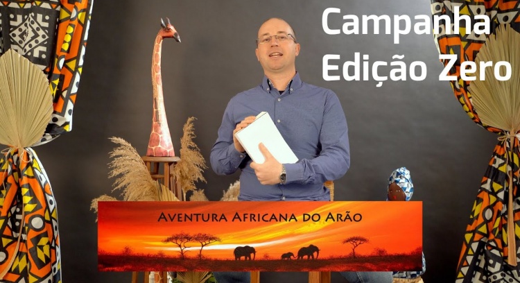 AventurAfricana do Arão. Zero edition of the book.