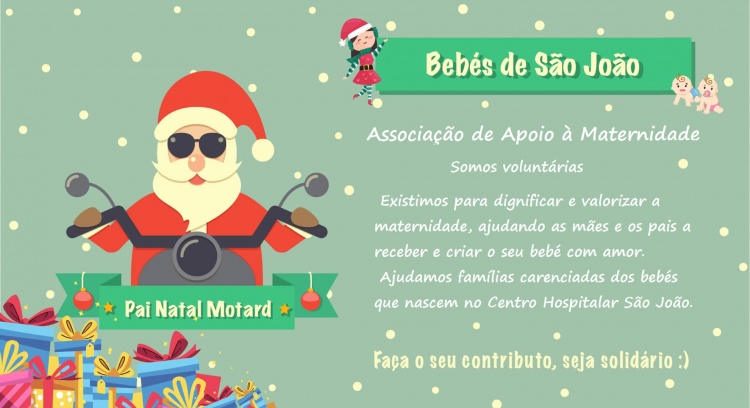 Friends bikers want to help the Babies São João Association