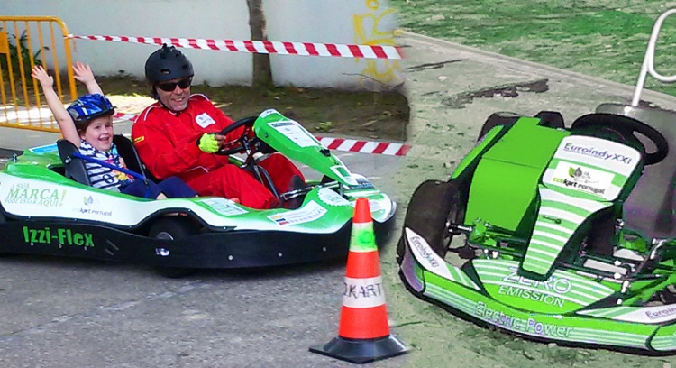 Construction of the 1st Ecokart Junior