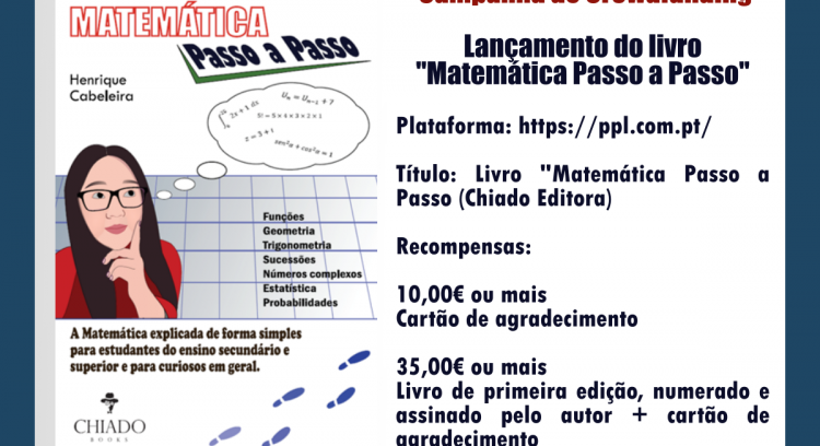 Mathmatics book "Matemática Passo a Passo" (Mathmatics Step by Step)